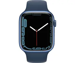 Смарт-годинник Apple Watch Series 7 GPS 41mm Blue Aluminum Case with Blue Sport Band [MKN13] [60279] - мініатюра 2