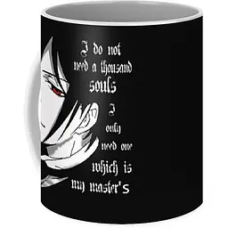 Кухоль GeekLand Темний дворецький Black Butler 02.08.748 330 мл чорний - мініатюра 2