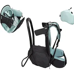 Рюкзак-переноска Thule Sapling Child Carrier (Black) (TH 3204538) - мініатюра 11
