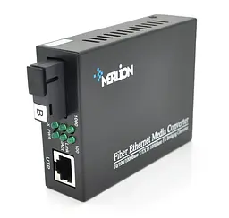 Медіаконвертер пари Merlion MC1000M (A+B) RTL8213 1310/1550nm, 1000Mbit, WDM, 20 km - мініатюра 3