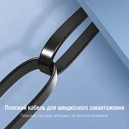 Плоский кабель-удлинитель Ethernet Vention 0,5 м сетевой патч-корд RJ45 8P8C штекер для подключения к порту и гнездо для кабеля Cat.7 10 Гбит/с для прокладки вдоль стен и в узких промежутках полоса пропускания 600 МГц чёрный (ICBBD) - миниатюра 8