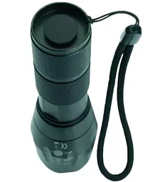Ліхтар Schwarzwolf Delgada Cree T6 2200 mAh чорний - мініатюра 2