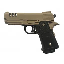 Пістолет ігровий Vigor Hi-Capa 3.8 V15-tan металевий