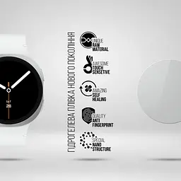 Гідрогелева плівка на годинники Samsung Galaxy Watch 8 44mm ArmorStandart захисна плівка для смарт годинників прозора (ARM87437) - мініатюра 2