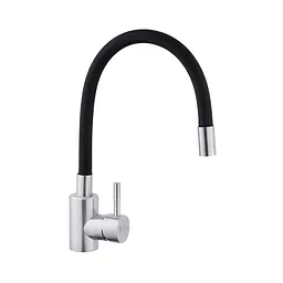 Змішувач для кухні з гнучким виливом Agua Acero-INOX035NS-1 CV023288 Хром матовий