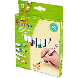 Кольорові олівці Crayola Мої перші олівці 8 шт. (3678) - мініатюра 3