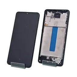 Дисплей (LCD) Samsung A336B Galaxy A33 5G TFT із сенсором чорний + рамка*