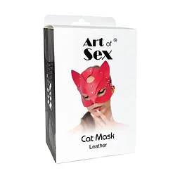 Маска Кішечки Art of Sex - Cat Mask, Чорний - мініатюра 5