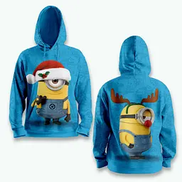 Світшот з 3D принтом Santa Minion 31580 S