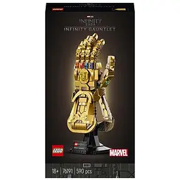 Конструктор LEGO  Super Heroes Marvel Рукавиця нескінченності 590 деталей (76191)