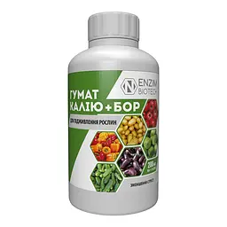 Добриво Гумат Калію + Бор 200 мл, Ензим-агро
