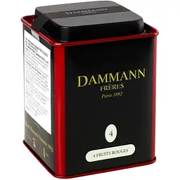 Чай чорний Dammann Freres The 4 Fruits Rouges 100 г