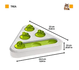 Іграшка для котів та собак Ferplast Trea з місцями для ласощів 24.5x22x6 см 85483099 - мініатюра 2