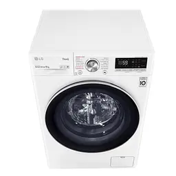 Пральна машина LG з фронтальним завантаженням F4V7VS1W, 9кг, 1400, A+++-30%, Пар, глибина 56см, Дисплей, Інвертор, Білий (F4V7VS1W) - мініатюра 9