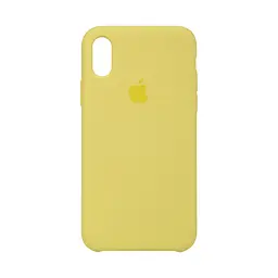 Силиконовый противоударный чехол-накладка для Apple iPhone Xs Max, панель с защитой всего корпуса, софт-тач, lemonade, ArmorStandart (ARM54254)