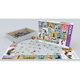 Пазл Eurographics Йога Кішки 1000 елементів (6000-0953) - мініатюра 2