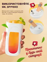 Акумуляторний портативний блендер MJM PRO Blue - мініатюра 3
