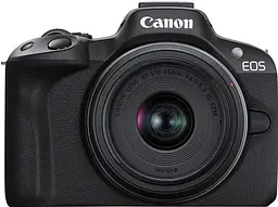 Цифровий фотоапарат Canon EOS R50 + RF-S 18-45 IS STM Black (5811C033)