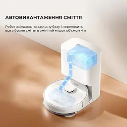 Робот-пилосос Dreame Bot L10 Ultra білий - мініатюра 2