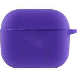 Чохол для навушників AirPods 3 Silicone Case Purple [103839] - мініатюра 1