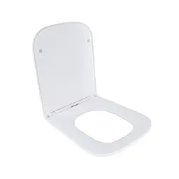 Сидіння для унітаза Qtap (Aries) з мікроліфтом Slim QT99HXU15W, Білий - мініатюра 2