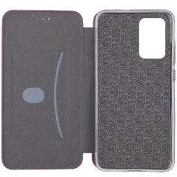 Чохол книжка Samsung А750 еко-шкіра Premium Case для смартфона Бордовий - мініатюра 6
