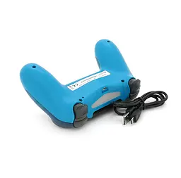 Геймпад джойстик DoubleShock Wireless PS4 Double Motor Vibration DUALSHOCK 4 Light-Dark-Blue - мініатюра 4