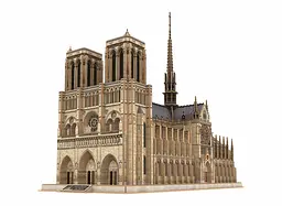 3D пазли для дітей Revell Нотр Дам де Парі 00190 - мініатюра 2