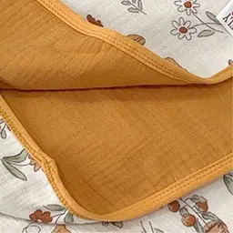 Плед Дитячий Lovely Svi Бавовна Муслін 100 х130 см - двосторонній - Жовтий (301253) - мініатюра 2