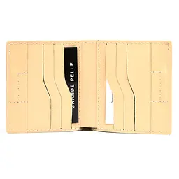 Портмоне Lettera з монетницею, бежевий. GRANDE PELLE 10х10х2.5 см acs0032106 - мініатюра 2