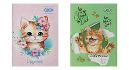 Щоденник шкільний Smart Line Furry Cat, А5, 40 аркушів, ZB.13123 (В асортименті) - мініатюра 2