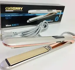 Професійна керамічна праска - випрямляч Gemei GM-407 для випрямлення волосся Щипці - стайлер - мініатюра 6