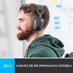 Bluetooth - гарнітура Logitech Zone Vibe Wireless MS Graphite (981-001157) - мініатюра 7