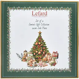 Набір тарілок Lefard Santa's Gift 21 см 2 шт. (989-001) - мініатюра 3