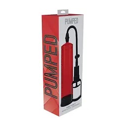 Помпа для пеніса Pumped Basic Pump 2, 31 см (червоний) - мініатюра 2