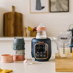 Підігрівач-стерилізатор дитячих пляшечок Beaba Multi Milk синій (911714) - мініатюра 11