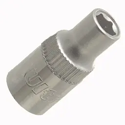Насадка шестигранна коротка 1/4" 5мм CrV ULTRA (6060052) - мініатюра 6