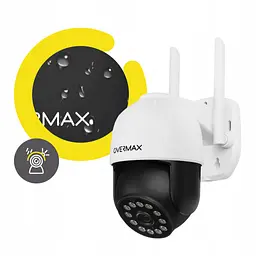 Вулична поворотна IP-камера Overmax Camspot 4.95 Wi-Fi 2.5K White - мініатюра 6