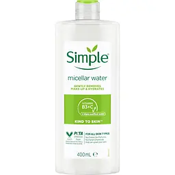 Мицеллярная вода Simple Kind to Skin 400 мл