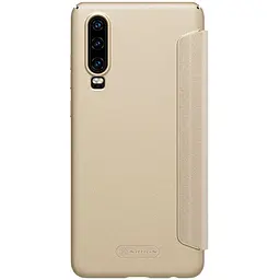 Чохол-книжка Nillkin Sparkle Leather Case HuAwei P30 Gold - мініатюра 2