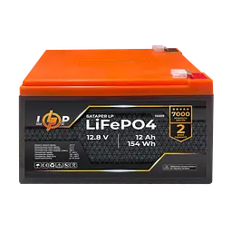 Акумулятор LP LiFePO4 12V (12,8V) - 12 Ah (154Wh)