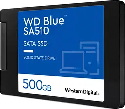 SSD накопичувач WD Blue SA510 500GB (WDS500G3B0A) [81916] - мініатюра 3