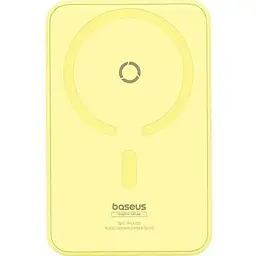 Портативна батарея Baseus MagPro Magnetic Bracket Wireless Fast-Charging 5000 mAh 20W P10064101Y23-00 Yellow - мініатюра 3