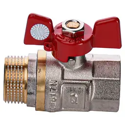 Кран кульовий прямий Q Professional 3/4″ ЗВ КБ PN40 QP152 - мініатюра 2