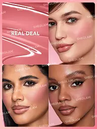Рідкі матові рум'яна Sheglam Color Bloom Liquid Blush - Real Deal - мініатюра 2