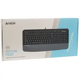 Клавіатура A4Tech FK20 USB UA Grey (4711421003209) - мініатюра 4