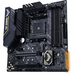 Материнська плата ASUS TUF Gaming B450M-PRO GAMING (TUF B450M-PRO GAMING) (Socket AM4, AMD B450, Micro-ATX) Б/в - мініатюра 3