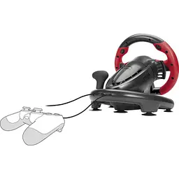 Кермо Speedlink Trailblazer Racing Wheel PC/Xbox One/PS3/PS4 Black/Red (SL-450500-BK) - мініатюра 4