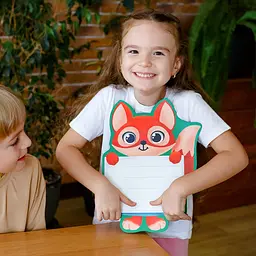Магнітна дошка Vladi Toys Лисиця, з маркером, українська мова (VT3601-21) - мініатюра 4