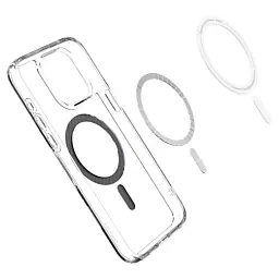 Чохол Spigen Ultra Hybrid (MagFit) Carbon Fiber для iPhone 15 Pro (ACS06717) - мініатюра 3